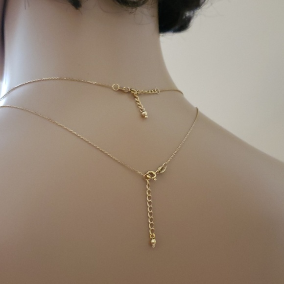 Link necklace with Bar design - Picture 3 of 5